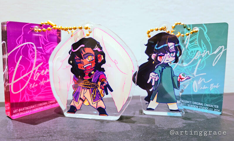 Original Character (block acrylic charm-standees)