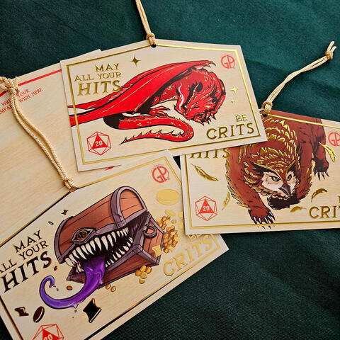 TTRPG Ema Postcards