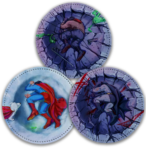 PU leather coasters PU leather coasters