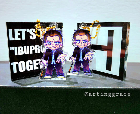 House MD freestanding charm set