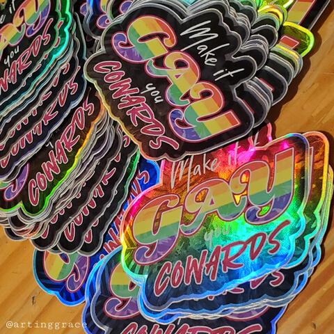 Make it Gay sticker