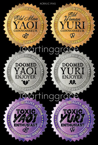 Acrylic pins (original)